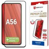 „Displex Juodas“ – „Samsung Galaxy A56 5G“ 3D apsauginis stiklas, pilnai apsaugotas