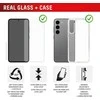 Samsung Galaxy A57 Real Screen Glass MM + Case By Displex Transparent