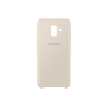 Samsung Galaxy A6 dėklas Dual Layer (Auksinis)