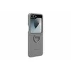 Samsung Galaxy Flip6 Silikoninis dėklas with Ring Gray