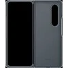 Dėklas „Samsung Galaxy Fold4“ odinis dangtelis pilkai žalias