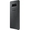 Dėklas Samsung Galaxy Note 8 nugarėlė Alcantara Tamsiai Pilka