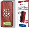 Samsung Galaxy S24/S25 Full Cover 3D Privacy Glass By Displex Juodas