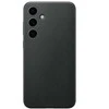 Dėklas Samsung Galaxy S24+ Vegan odinis dangtelis Juodas