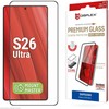 Samsung Galaxy S26 Ultra Premium ekrano stiklas su antirefleksiniu efektu, pagamintas iš „Displex“ skaidraus stiklo.
