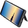Samsung Note 8 Apsauginis Atverčiamas Dėklas Juodas