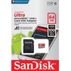 SANDISK 64GB Micro SD atminties kortelė, U1