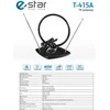TV kambarinė antena eSTAR T-415A Juoda