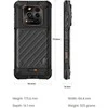Ulefone RogOne Xever7 5G smartphone 12/512GB Juodas