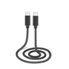 USB-C to USB-C Braided Cable 1.0 m 100W by Musthavz Juodas