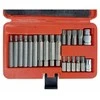 Antgalių rinkinys | 10 mm (3/8") storis | Spline (Ribe) | 21 vnt