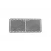 Atspindys 90x40 mm klijuojamas baltas