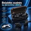 Belaidės Blutooth ausinės su įkrovimo dėklu