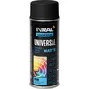 Dažai aerozolin. INRAL UNIVERSAL,juodi matiniai 400ml