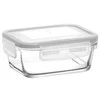 Dėžutė stiklinė su dangčiu 400ml 13x9.5x6cm