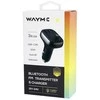 FM moduliatorius WAYME 12/24V su USB-C PD, QC4.0+, Auto-ID, voltmetru ir laisvų rankų įranga