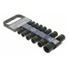 Galvučių smūginių šešiakampių rinkinys 12.5mm(1/2")10-27mm 13vnt