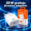 Greitojo įkrovimo adapteris HC174 20 W