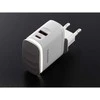 Įkroviklis USB-C/USB 240V WAYME, 25W + LED reguliuojamas apšvietimas