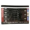 Įpresuotų antgalių rinkinys | 6.3 mm (1/4") | T-Star (Torx) S2 | T10 - T40 | 7 vnt.
