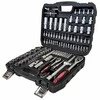 Įrankių rinkinys Cr-V/72z/6.3mm(1/4")+12.5mm(1/2")108 vnt