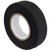 Izoliacinė juosta 0,18 mm x 19 mm x 20 m, juoda, 1 vnt.tekstilinė (medžiaginė)juoda
