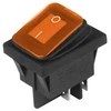 Carmotion Jungiklis klavišinis DC elektros geltonos sp.,12V/24V ,AC