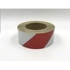 Juosta atšvaitinė 50mm x 1m BALTA/RAUDONA klijuojama ( į kairę)