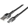 Kabelis įkrovimo USB USB-C, 100 cm. WAYME, maks. 65 W mikopl.pintas