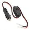 Carmotion Kištukas su jungikliu 12/24V pridegėjo lizdo ir 50cm laidu 1vnt