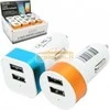 Kroviklis automobilinis USB 12V dvigubas-2.1A ir 1,0A