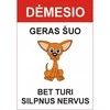 Lipdukas Geras šuo