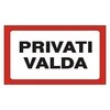 Lipdukas PRIVATI VALDA 100x180mm