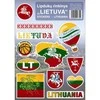 Lipdukų rinkinys "LIETUVA"