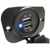 Lizdas 2 x USB-2,1A 12V/24V dvigubas