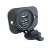 Lizdas 2 x USB-2,1A 12V/24V dvigubas