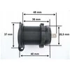 Lizdas 2 x USB-2,1A 12V/24V dvigubas