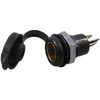 Lizdas pridegėjo kištuko 12-24V , montuojamas į korpusą su dangčiu skers.18mm