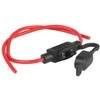 Lizdas saugiklio MINI žemo profilio su 30cm laidu1.3mm2