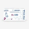 Pirštinės nesterilios "XL" latekso 100vnt.
