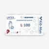 Pirštinės nesterilios "L" latekso 100 vnt.