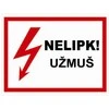 Plastikinė lentelė Nelipk ,užmuš 210x270mm