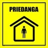 Plastikinė lentelė "PRIEDANGA " 300x300mm