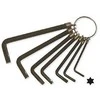 Raktų žvaigždučių rinkinys 7vnt 10-40mm torx