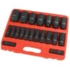 Smūginių ilgų galvučių rinkinys | 12,5 mm (1/2") | 10-38 mm | 20 vnt.