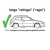 Stogo skersiniai BRIO XL 135cm su užraktu (MENABO Italija)