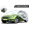 Carmotion Uždangalas automobiliui" L"480x175x120cm trijų sluoksnių,su atšvaitais ir užtrauktuku ant durelių