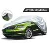 Uždangalas automobiliui "M"430x160x150cm trijų sluoksnių,su atšvaitais ir užtrauktuku ant durelių