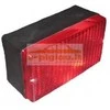 Žibintas LED 100x80x25mm priešrūkinis raud.gal. 12LED 12V