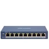 9 prievadų, 8 PoE prievadų komutatorius Hikvision DS-3E1309P-EI